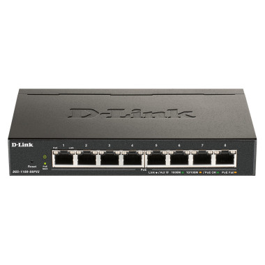 DLISW023266 DGS-1100-08P Switch Gigabit 8 ports POE