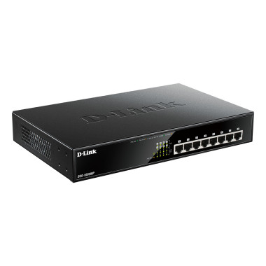 DLISW027225 DGS-1008MP Switch Gb 8P POE+ budget 140W