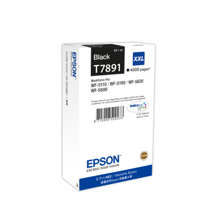 EPSCO025308 Cartouche Epson T7891 Noire très haute capacité