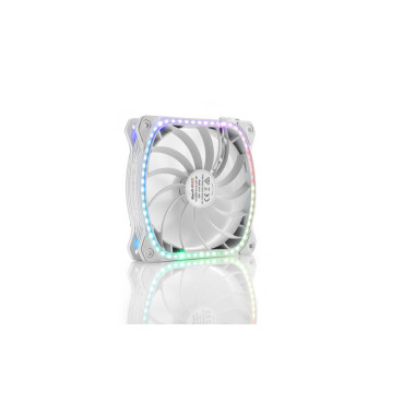 ENEVE033827 ENERMAX SquA RGB White, UCSQARGB12P-W-SG 3pcs Ventilo Boitier  120mm RGB