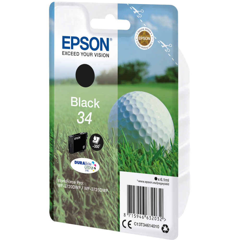 EPSCO031333 Epson T3461 Encre Noir série Golf