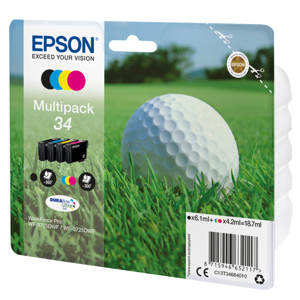 EPSCO031334 Epson T3466 multipack série Golf EPSCO031334 Epson T3466 multipack série Golf