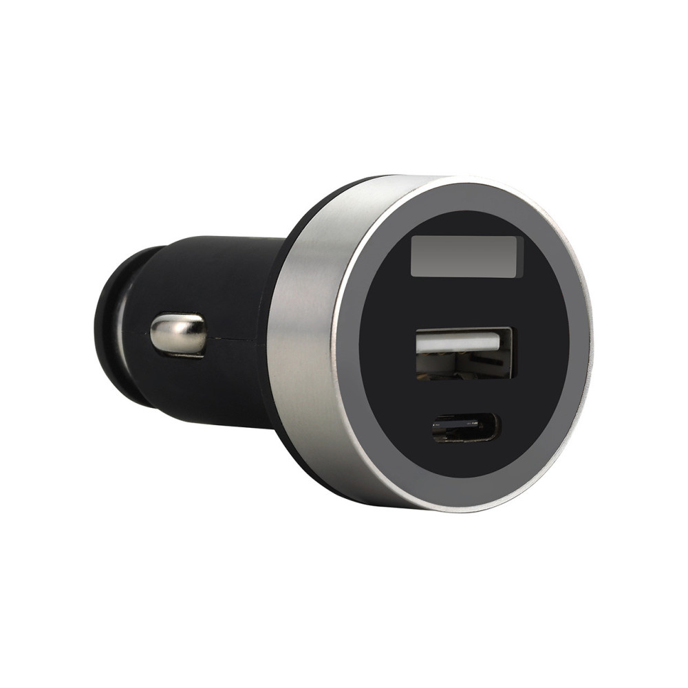 FORAL028082 SHINING VD16 chargeur Allume cigare 2xUSB 5V 3.1A (1x type A + 1x typeC) FORAL028082 SHINING VD16 chargeur Allume cigare 2xUSB 5V 3.1A (1x type A + 1x typeC)