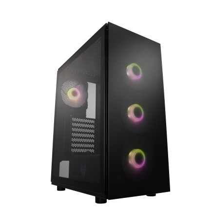 FORBT035668 CMT340 PLUS BLACK ATX MATX USB3 x2 - ARGB 120mm x4