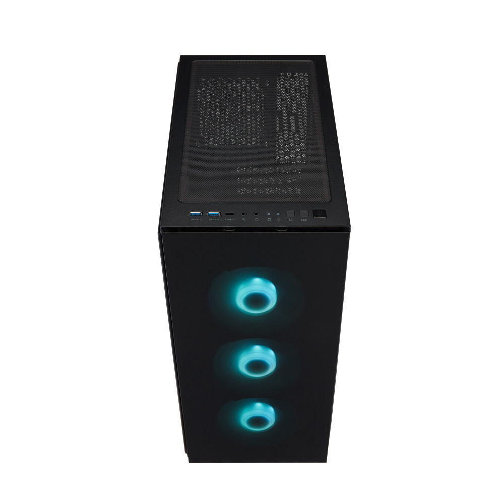 FORBT035668 CMT340 PLUS BLACK ATX MATX USB3 x2 - ARGB 120mm x4