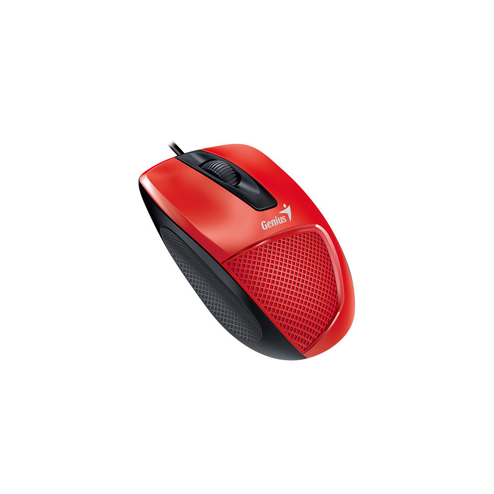 GENSO025982 DESTOCKAGE DX-150X RED Souris optique filaire 1000dpi USB