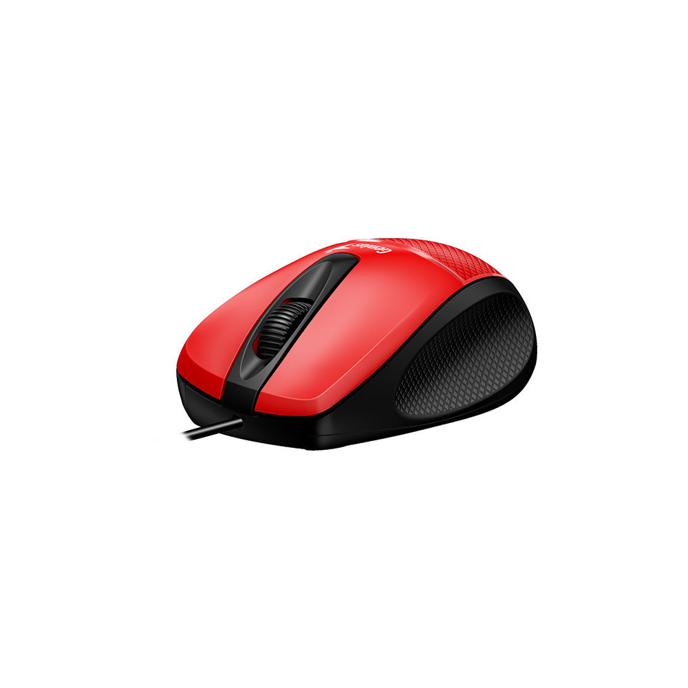 GENSO025982 DESTOCKAGE DX-150X RED Souris optique filaire 1000dpi USB