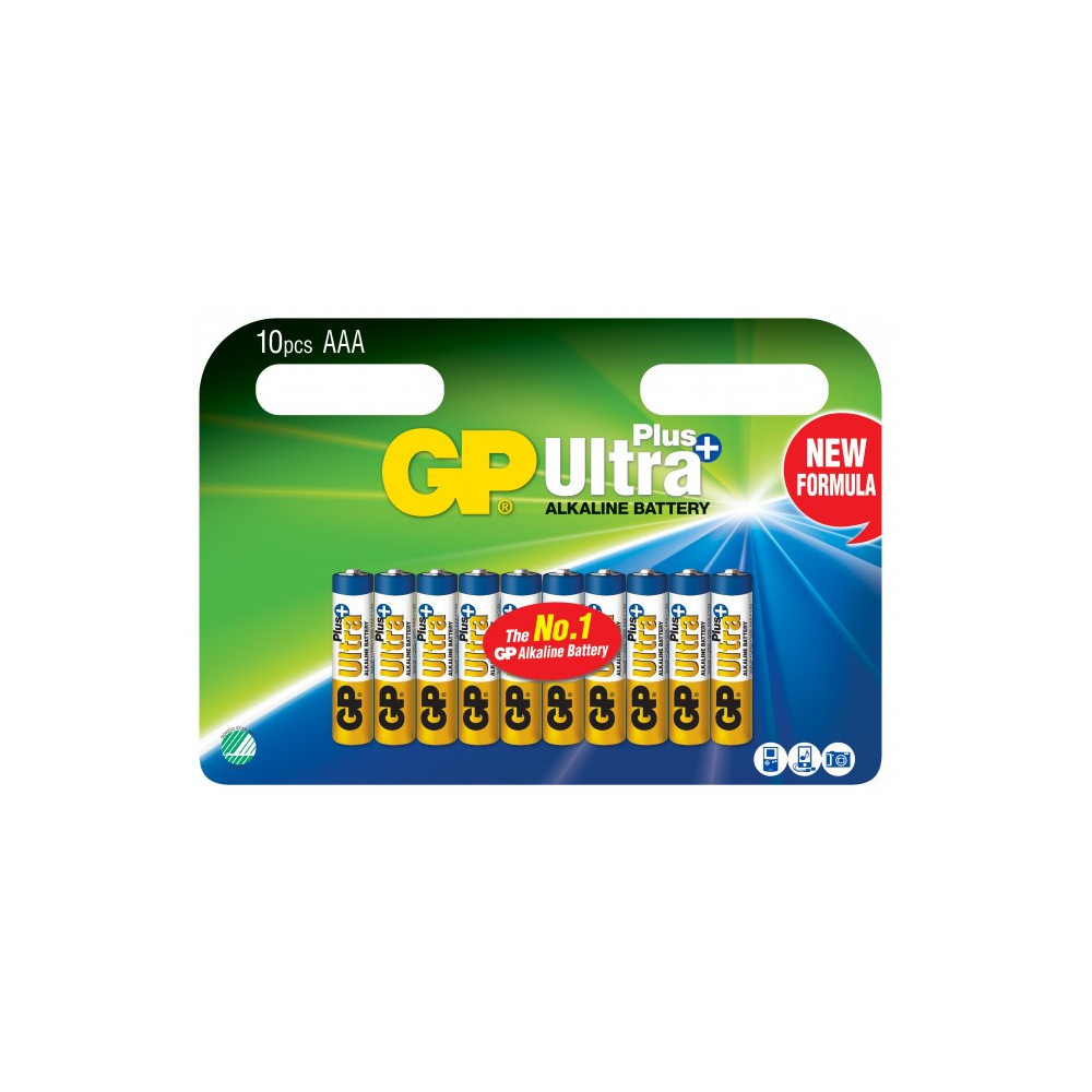 GPBCH033392 Blister 10 piles Ultra Plus Alcalines AAA (LR03) GPBCH033392 Blister 10 piles Ultra Plus Alcalines AAA (LR03)