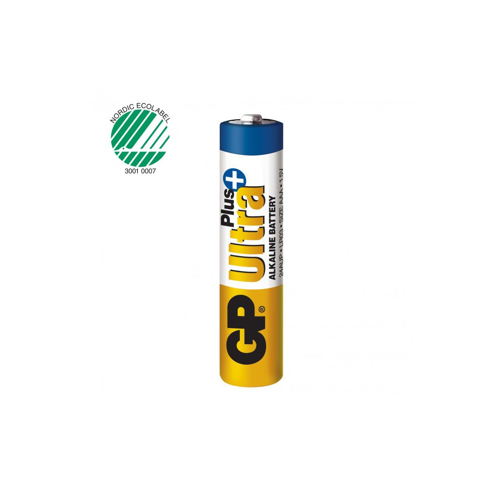 GPBCH033392 Blister 10 piles Ultra Plus Alcalines AAA (LR03)