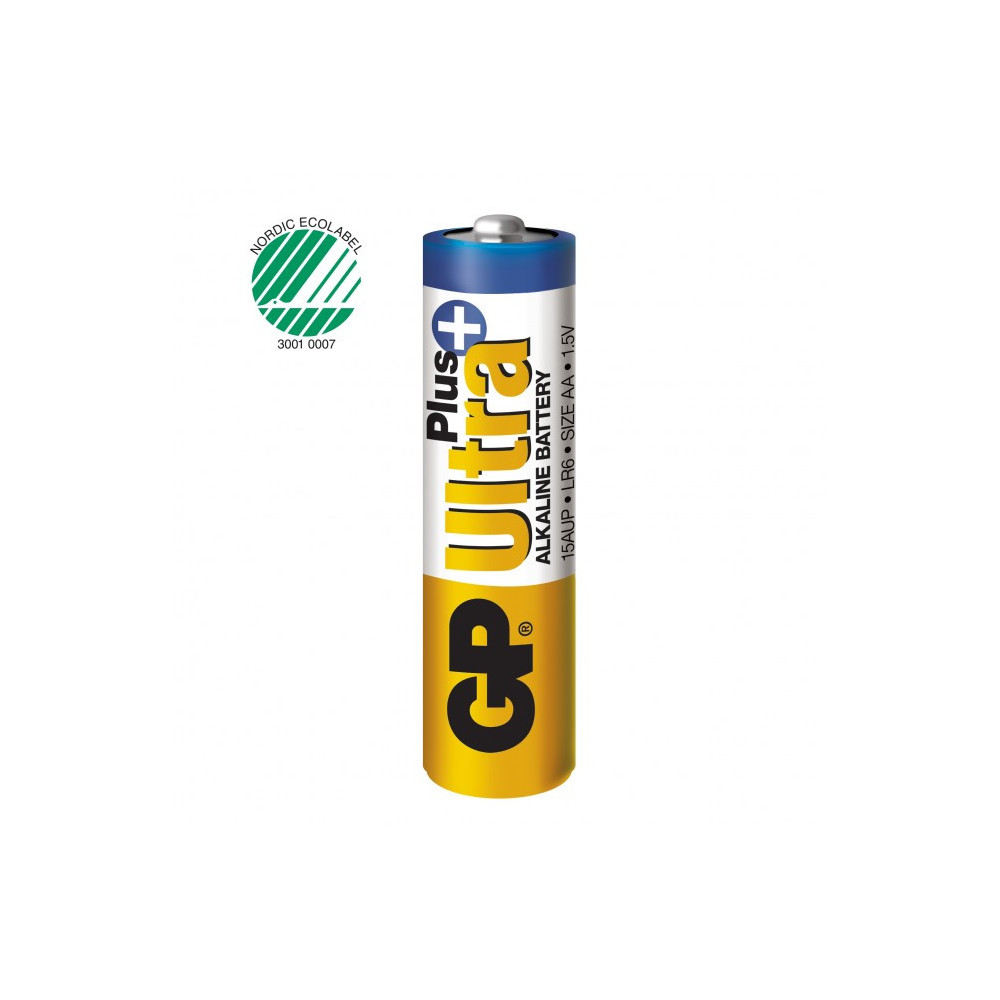 GPBCH033395 Blister 4 piles Ultra Plus  Alcalines AA (LR06)