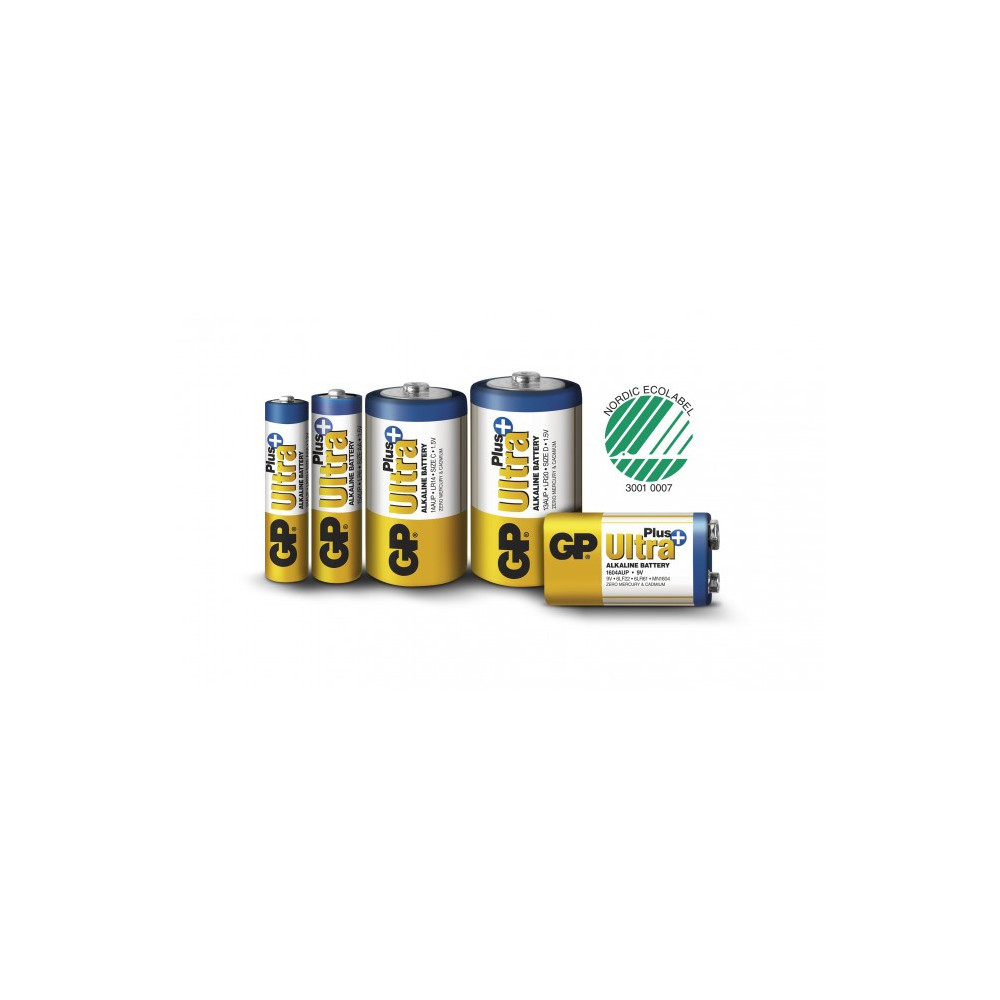 GPBCH033395 Blister 4 piles Ultra Plus  Alcalines AA (LR06)