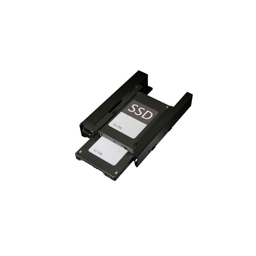 ICYBT021283 Convertisseur Double SSD HDD SATA IDE 2.5 3.5p