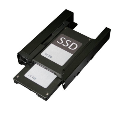 ICYBT021283 Convertisseur Double SSD HDD SATA IDE 2.5 3.5p