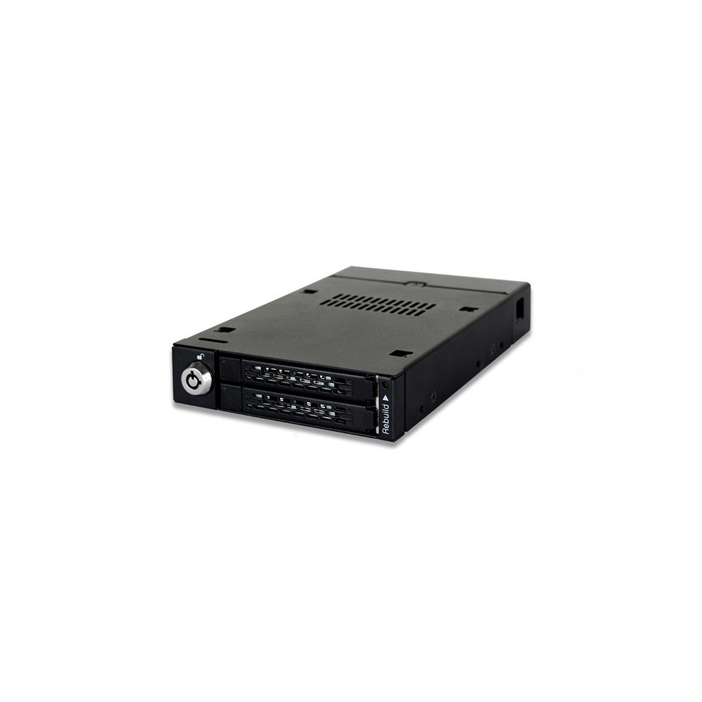 ICYBT033926 Rack int. 2x 3.5p pour DD SSD 2.5p SATA avec RAID ICYBT033926 Rack int. 2x 3.5p pour DD SSD 2.5p SATA avec RAID