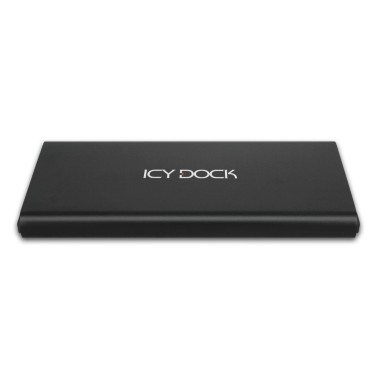 ICYBT035436 ICYNano Bt externe M.2 NVMe vers USB-C+A 3.2 Gen 2 (10Gps) compatible Thunderbol