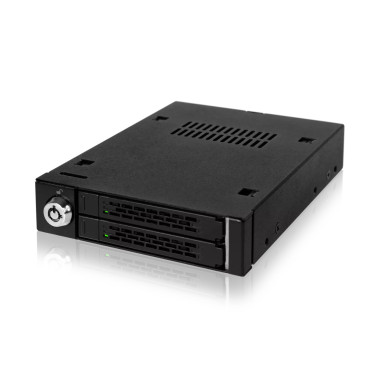 ICYMB021339 Rack amovible en métal  pour 2 DD 2.5p SATA HotSwap