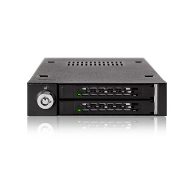 ICYMB021339 Rack amovible en métal  pour 2 DD 2.5p SATA HotSwap
