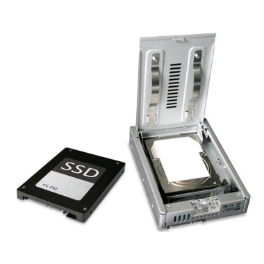 ICYMB021341 Convertisseur en métal pour SSD   HDD SATA 2.5 à  3.5p