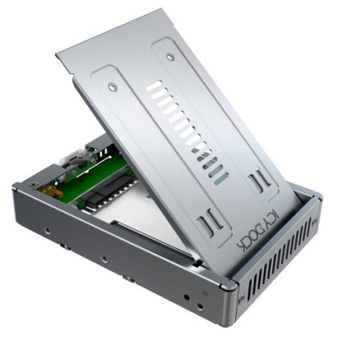 ICYMB021341 Convertisseur en métal pour SSD   HDD SATA 2.5 à  3.5p