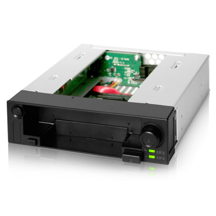 ICYMB021344 DuoSwap Rack amovible pour 1 DD 2.5p + 1 3.5p SATA HotSwap