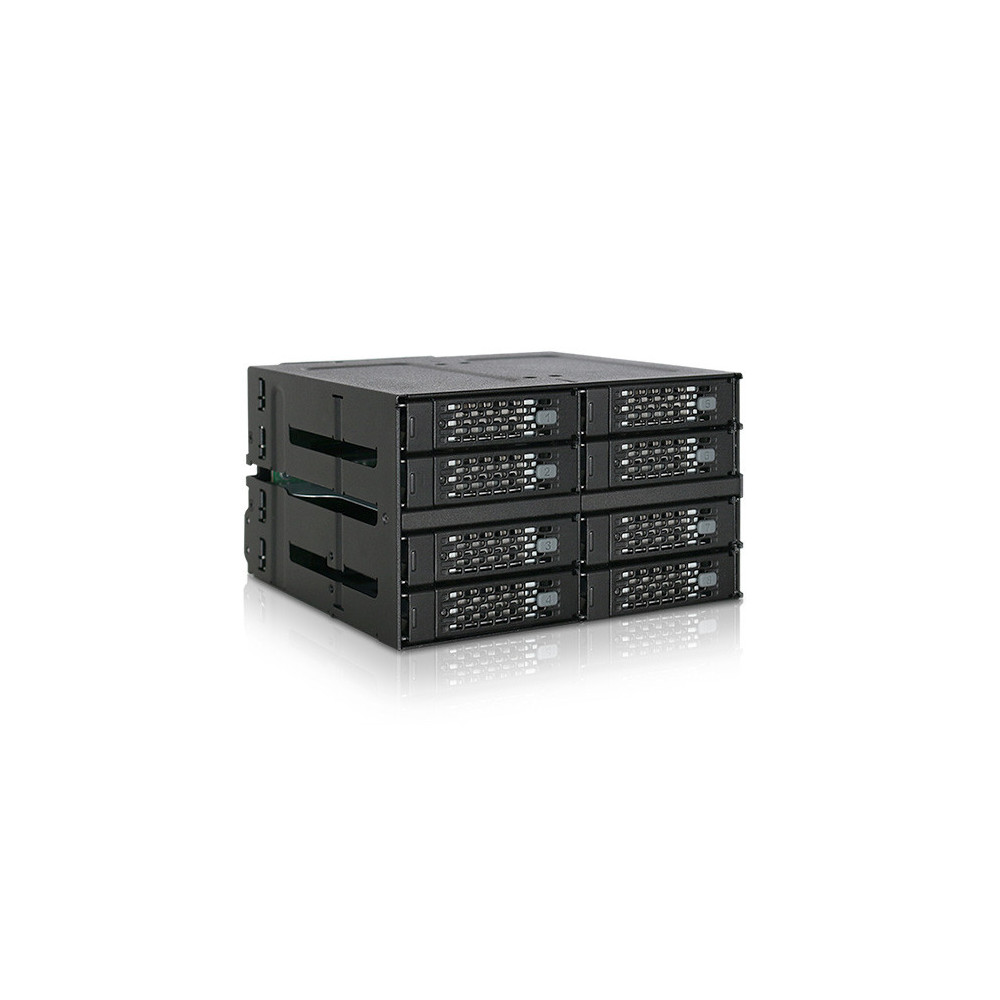 ICYMB035084 MobileRack 5,25p (2x emp)  pour 8 x DD 2.5 SAS SATA