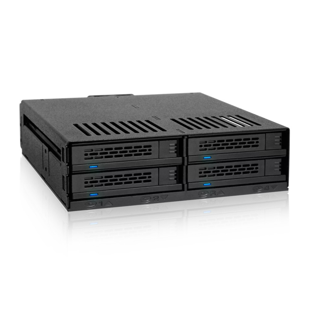 ICYMB024208 ExpessCage Mobile Rack 5.25p pour 4x 2.5p SATA SAS ICYMB024208 ExpessCage Mobile Rack 5.25p pour 4x 2.5p SATA SAS