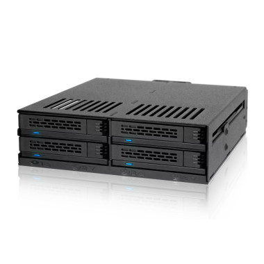 ICYMB024208 ExpessCage Mobile Rack 5.25p pour 4x 2.5p SATA SAS
