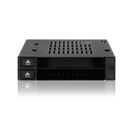 ICYMB026147 Rack Amovible double baie SAS   SATA HDD   SSD 2.5