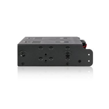 ICYMB027718 MB524SP-B Rack Amovible 4 baies SAS   SATA HDD   SSD 2.5p pour baie de 5.25p