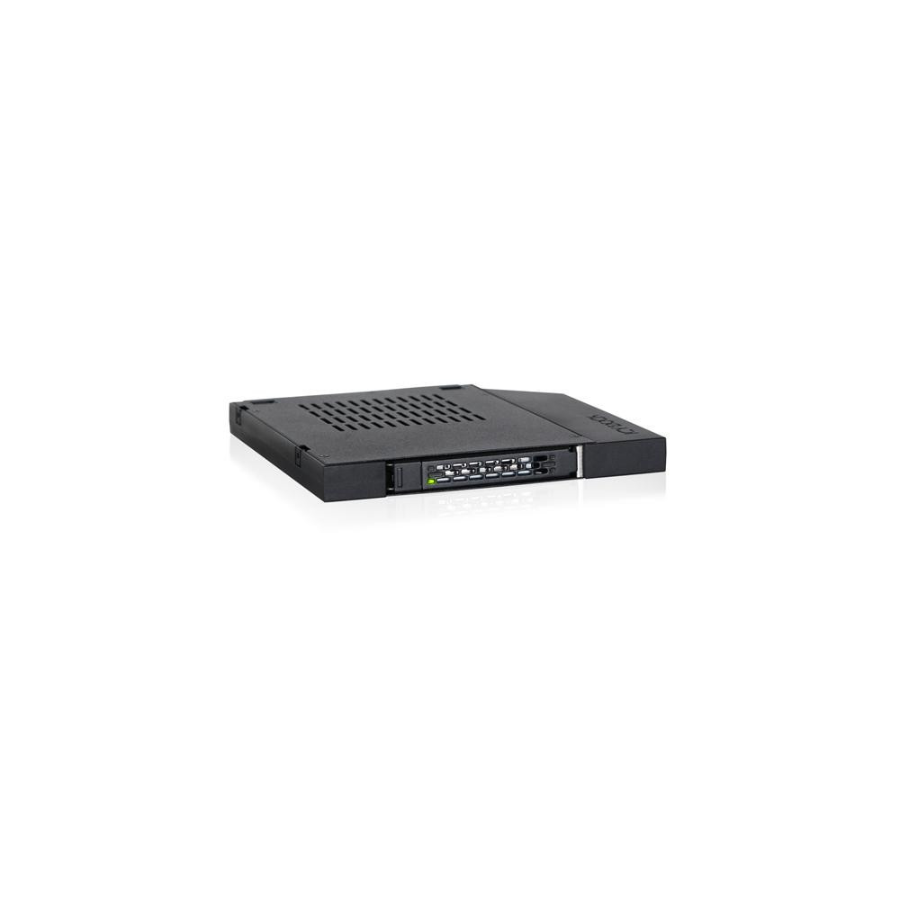 ICYMB029006 Rack MOBILE SSD 2.5p HDD Hot-Swap SATA pour Baie Optique Slim CD DVD-ROM 12.7m ICYMB029006 Rack MOBILE SSD 2.5p HDD Hot-Swap SATA pour Baie Optique Slim CD DVD-ROM 12.7m