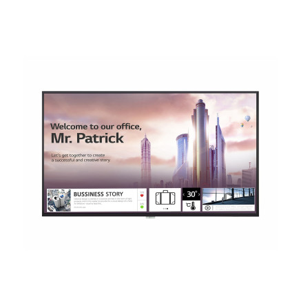 LGSEC134168 LG 55UH5F 55p UHD IPS 500cd m2 HDMI(3), DP, DVI-D, USB(2) HP 18.9kg Gar 3ans