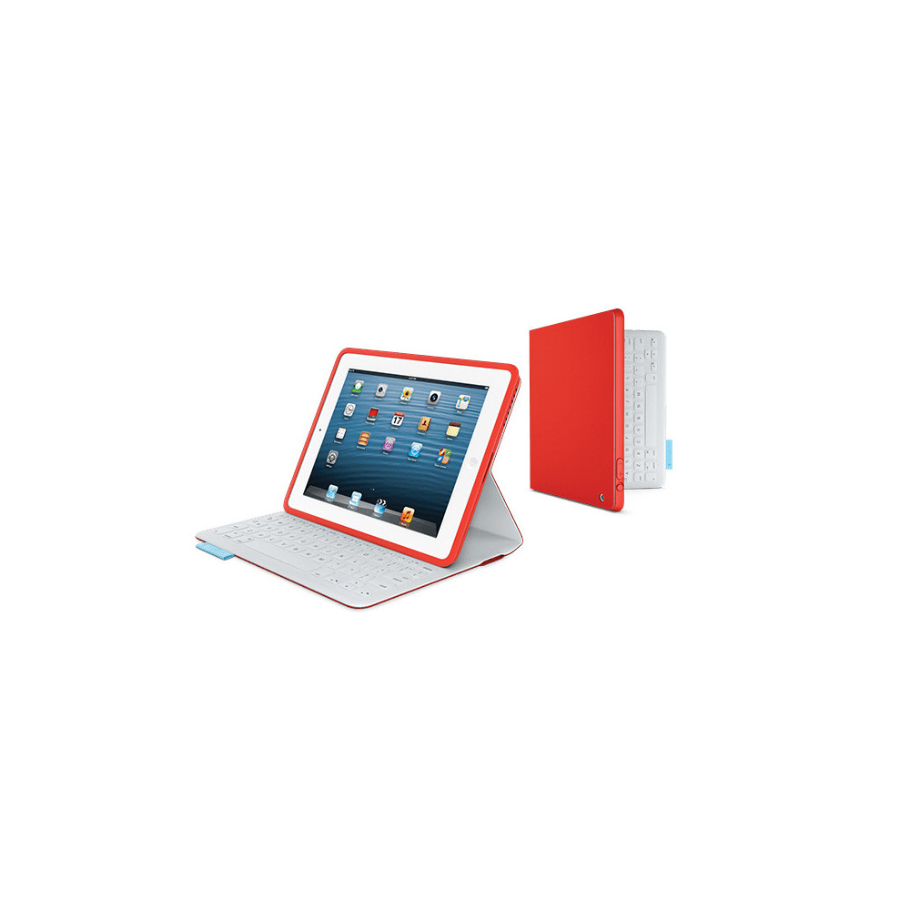 LOGCL024546 FabricSkin Folio pour iPad Mars Red