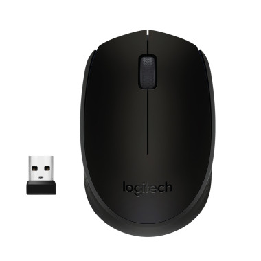 LOGSO027731 SOURIS SANS FIL M171 Noir 2 4 GHZ