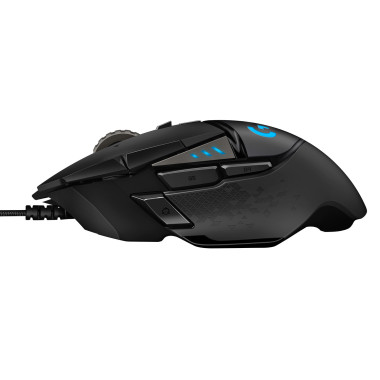 LOGSO034368 Logitech Gaming Mouse G502 (Hero) - Souris - optique - 11 boutons - filaire - US