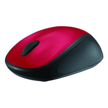 LOGSO017368 M235 Red Wireless Mouse for Notebooks Boîte
