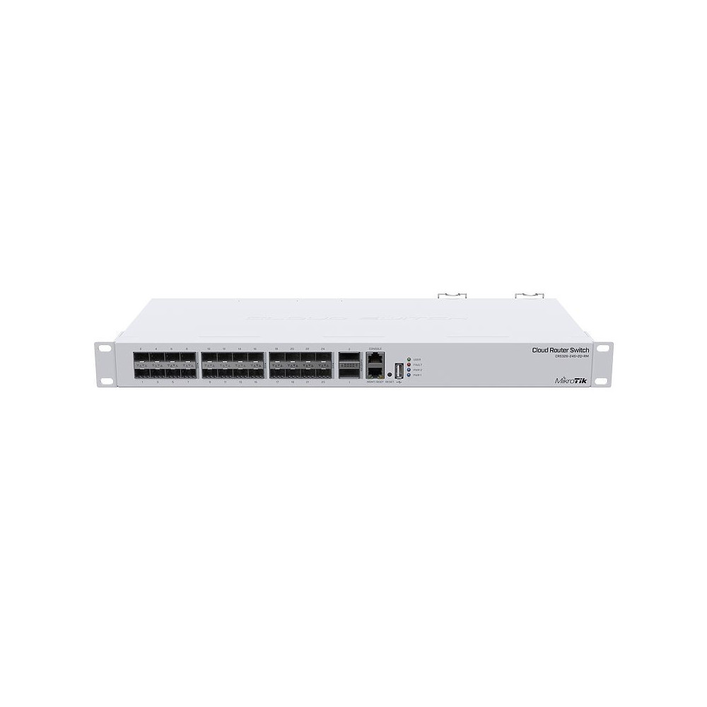 MIIRO035742 CRS326-24S+2Q+RM Cloud Switch Routeur avec RouterOS L5 rack 1U MIIRO035742 CRS326-24S+2Q+RM Cloud Switch Routeur avec RouterOS L5 rack 1U