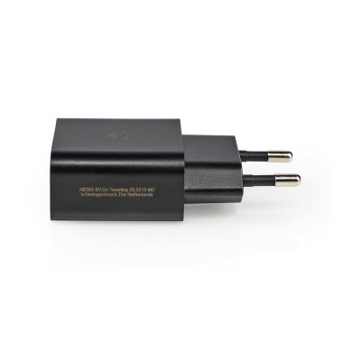 NEDAL036205 Chargeur Secteur USB 2.4A Noir
