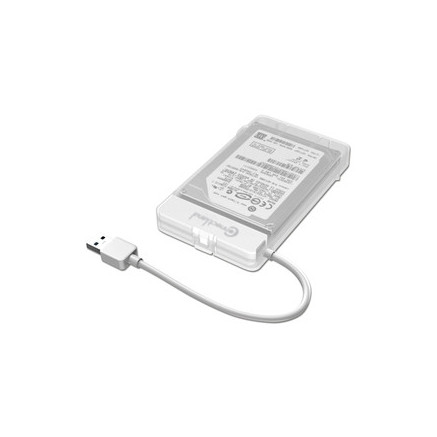NONBT030689 Boîtier externe 2.5p SATA USB 3.0 Blanc