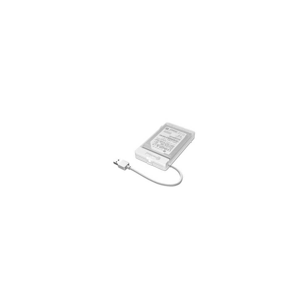 NONBT030689 Boîtier externe 2.5p SATA USB 3.0 Blanc NONBT030689 Boîtier externe 2.5p SATA USB 3.0 Blanc