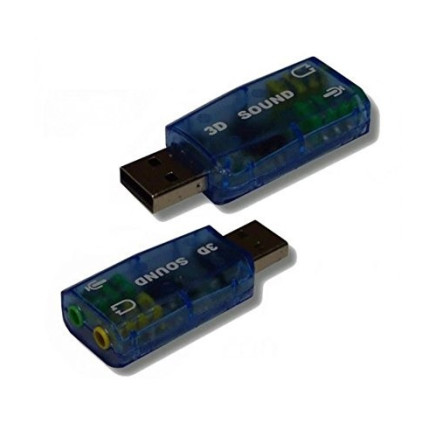 NONCS021651 Carte son USB avec reprise casque + micro (Bulk)
