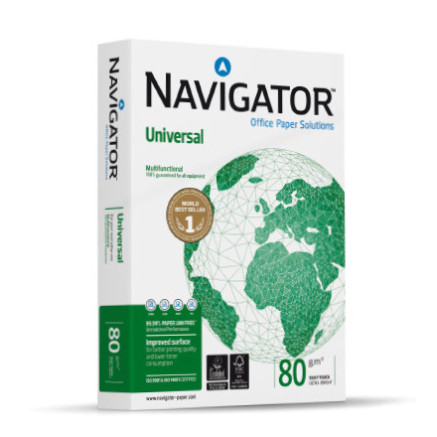 NONPA007829 Carton de 5 Ramettes papier NAVIGATOR A4 500 feuilles
