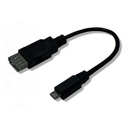 NONUS021655 Adaptateur USB OTG HOST microUSB USB M F 0.10m