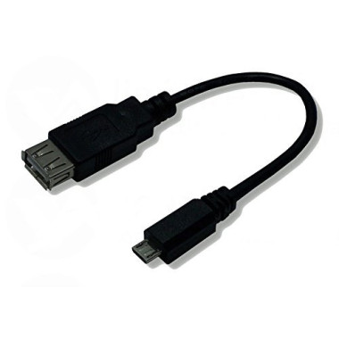 NONUS021655 Adaptateur USB OTG HOST microUSB USB M F 0.10m