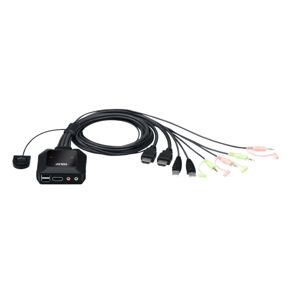 ATEN CS22H - KVM- Audio- USB-S ATEN CS22H - KVM- Audio- USB-S