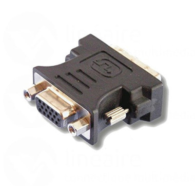 NONVI011932 Adaptateur DVI-I 24+5M-HDB15F (VGA)