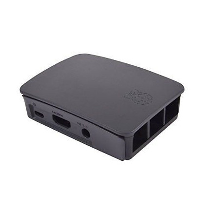 RASBT033321 Boitier Noir pour Raspberry Pi 3 3+