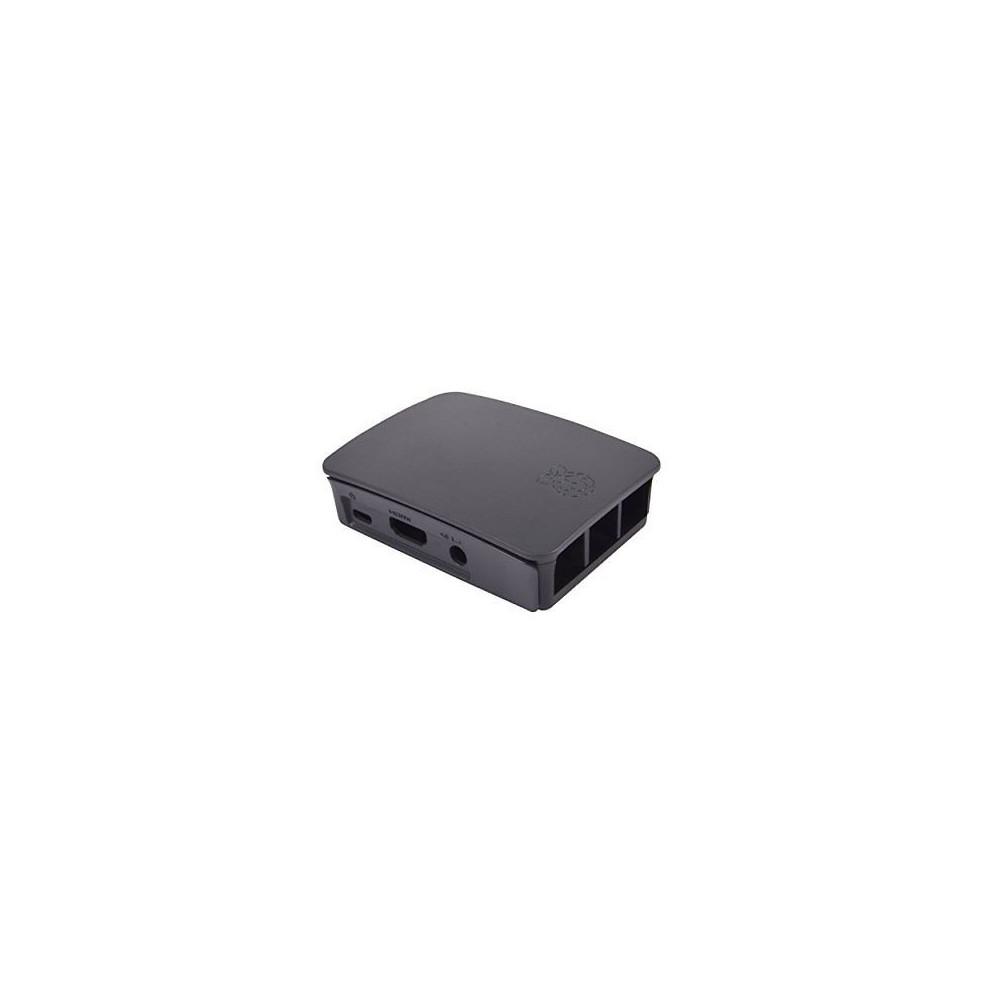 RASBT033321 Boitier Noir pour Raspberry Pi 3 3+ RASBT033321 Boitier Noir pour Raspberry Pi 3 3+