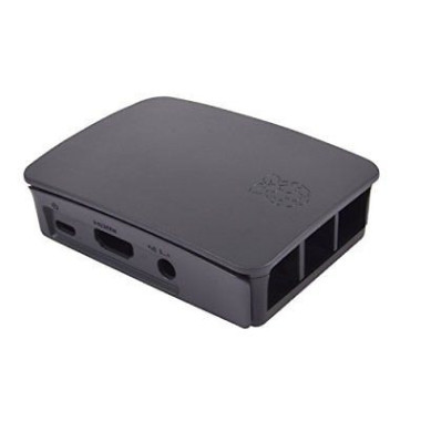 RASBT033321 Boitier Noir pour Raspberry Pi 3 3+