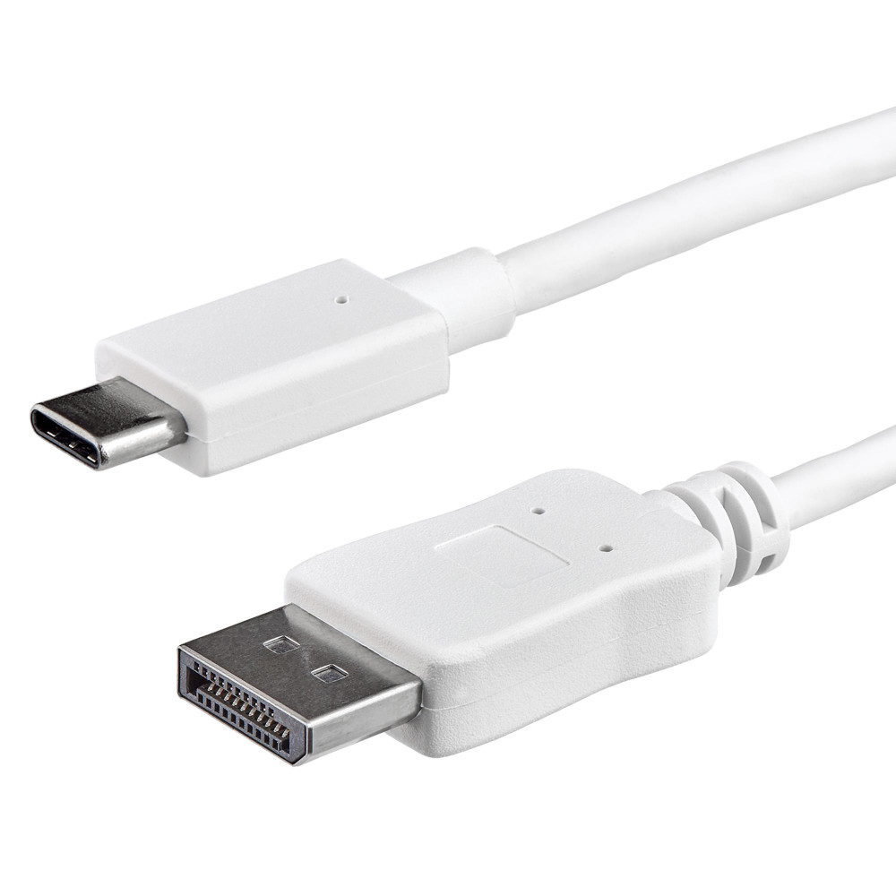 STAUS030182 USB Type-C vers DisplayPort 1 m blanc STAUS030182 USB Type-C vers DisplayPort 1 m blanc