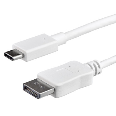 STAUS030182 USB Type-C vers DisplayPort 1 m blanc
